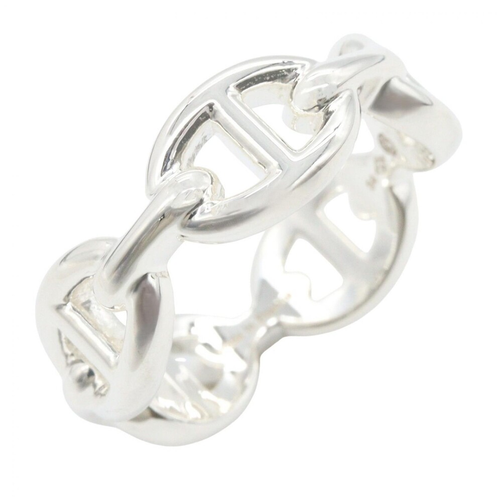 Hermes Enchainee Pm Ring Silver #351983H10B